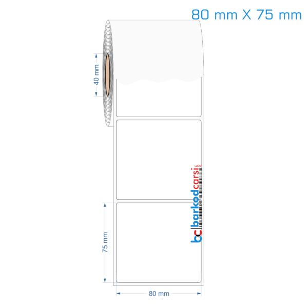 80x75 mm Opak / Mat PP, Fastyre Etiket (Fiyatları)